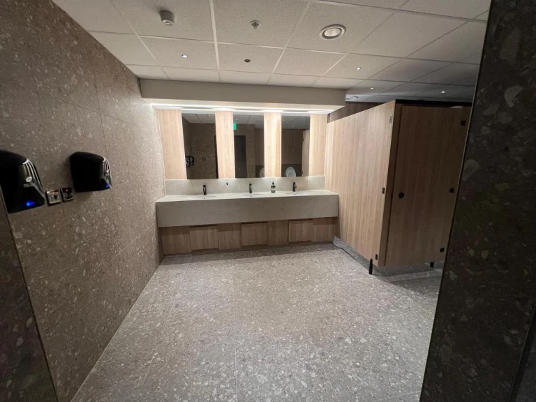 toilet refurbishment interior fit out